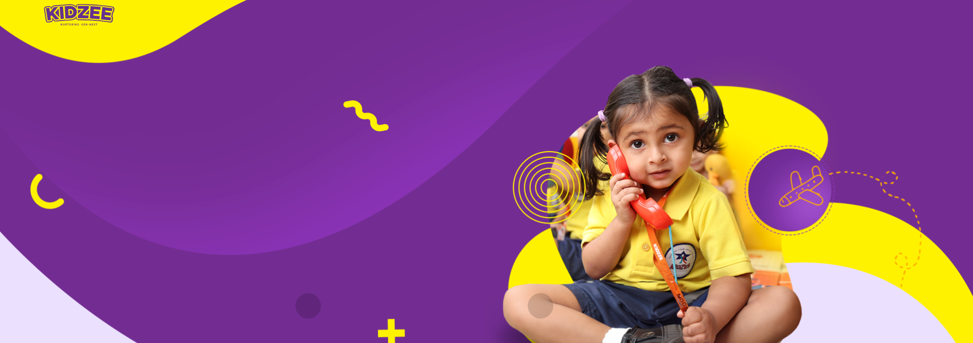 Kidzee Preschool Banner