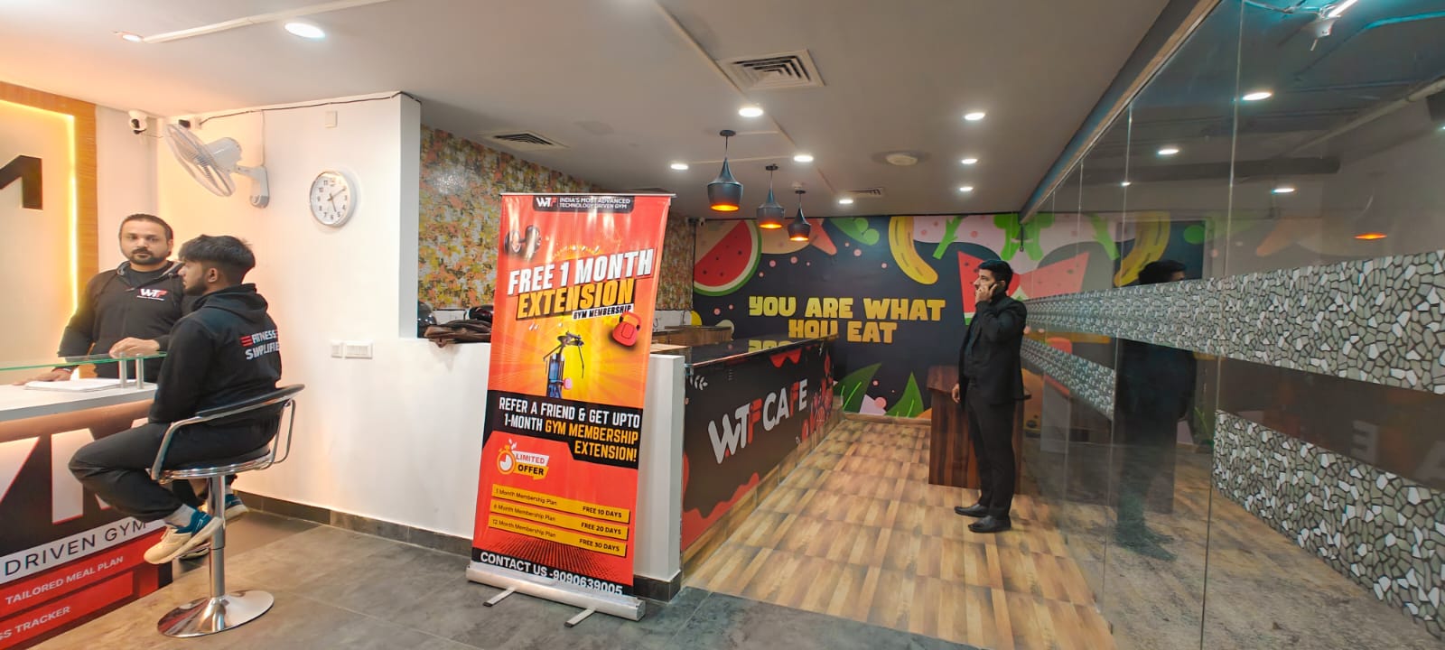 WTF Exclusive Gym Banner